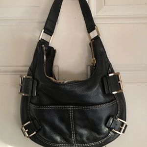 Michael Kors yacht club leather hobo bag